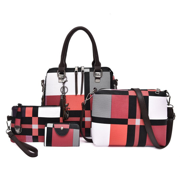 Conjunto 4 Bolsas de Couro Alice